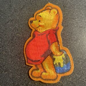 DISNEY VINTAGE WINNIE THE POOH BEAR PATCH Clothing Accessory Hunny 90s Era